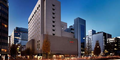 コートヤード マリオット銀座東武ホテルの外観